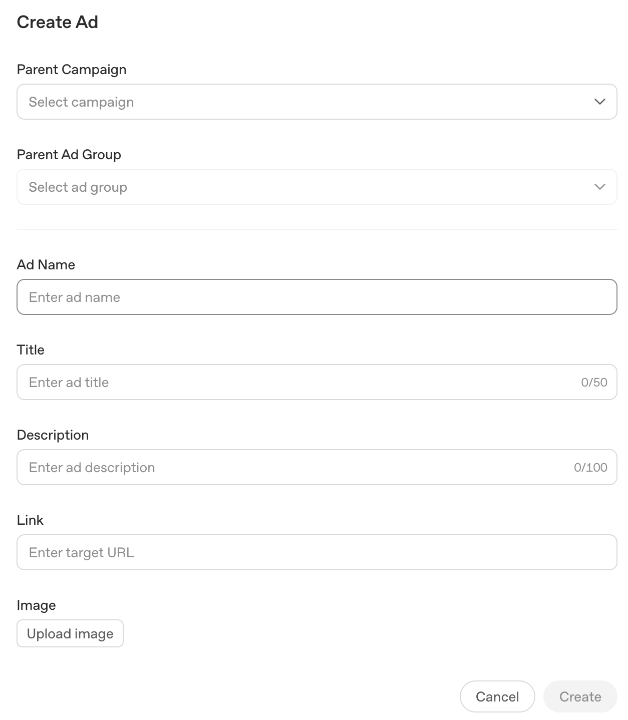 OpenAI Ads Ad Setup in the Backend