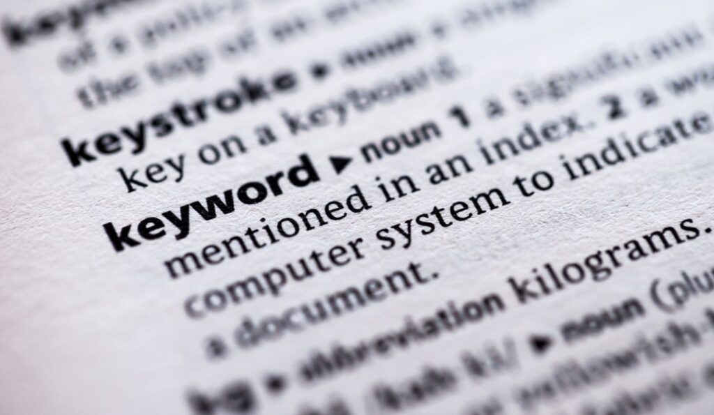 What is a Keyword?